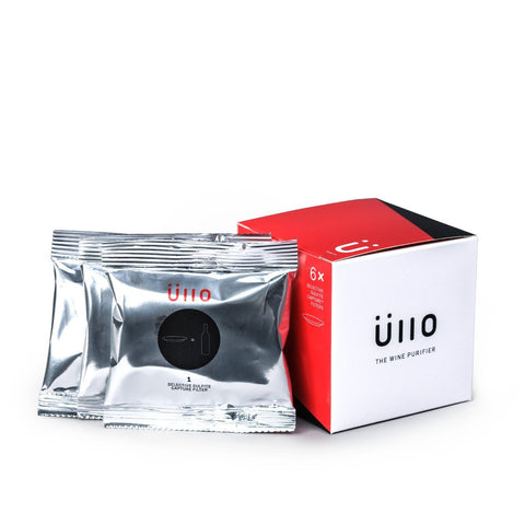 Ullo Replacement Filters (10 Pack), Selective Sulfite Capture Technology, Restore the Natural Purity of Wine