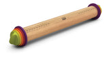 Joseph Joseph 20085 Adjustable Rolling Pin with Removable Rings, Multicolored