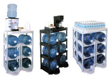 Bottle Buddy Complete System, Black Water Storage, 6 Shelves Set