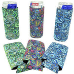 Slim Can Sleeves - Set of 6 Can Neoprene Beverage Coolers