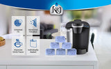 12-Pack KEURIG Compatible Water Filters by K&J - Universal Fit (NOT CUISINART) Keurig Compatible Filters - Replacement Charcoal Water Filters for Keurig 2.0 (and older) Coffee Machines