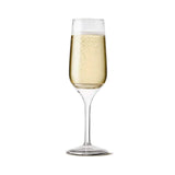 TOSSWARE 9oz Flute - recyclable champagne plastic cup - SET OF 12 - stemless, shatterproof and BPA-free flute glasses