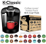 Keurig K-Classic Coffee Maker K-Cup Pod, Single Serve, Programmable, Black ( Packaging May Vary )