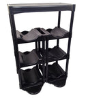 Bottle Buddy Complete System, Black Water Storage, 6 Shelves Set