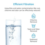 AQUA CREST 3US-PF01 Under Sink Water Filter, Compatible with Filtrete Advanced 3US-PF01, 3US-MAX-F01H, 3US-PF01H, Delta RP78702, Manitowoc K-00337, K-00338 Water Filter (Pack of 2)