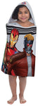 Jay Franco Marvel Avengers Hooded Bath/Pool/Beach Towel, Gray