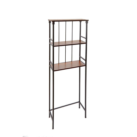 Silverwood Mixed Material Bathroom Collection 3-Tier Spacesaver 3, 66" H, Oil Rubbed Bronze