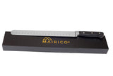 MAIRICO Ultra Sharp Premium 11-inch Stainless Steel Carving Knife - Ergonomic Design - Best for Slicing Roasts, Meats, Fruits and Vegetables