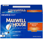 Maxwell House Breakfast Blend Keurig K Cup Coffee Pods (84 Count)