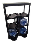 Bottle Buddy Complete System, Black Water Storage, 6 Shelves Set