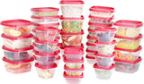 Utopia Kitchen 80 Piece Plastic Food Storage Container Set [40 Container and 40 Lids]