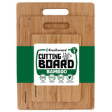 Freshware Bamboo Cutting Board - Wood Chopping Boards for Food Prep, Meat, Vegetables, Fruits, Crackers & Cheese, Set of 3