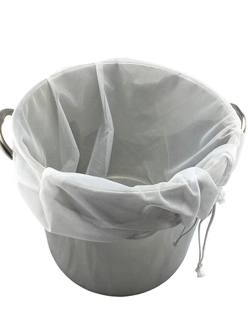 Extra Large (26" x 22") Reusable Drawstring Straining Brew in a Bag