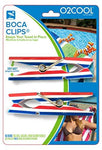 Margarita BocaClips by O2COOL, Beach Towel Holders, Clips, Set of two, Beach, Patio or Pool Accessories, Portable Towel Clips, Chip Clips, Secure Clips, Assorted Styles