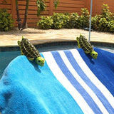 Margarita BocaClips by O2COOL, Beach Towel Holders, Clips, Set of two, Beach, Patio or Pool Accessories, Portable Towel Clips, Chip Clips, Secure Clips, Assorted Styles
