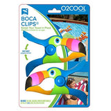 Margarita BocaClips by O2COOL, Beach Towel Holders, Clips, Set of two, Beach, Patio or Pool Accessories, Portable Towel Clips, Chip Clips, Secure Clips, Assorted Styles