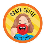Crave Coffee Flavored Coffee Variety Pack, Compatible with 2.0 K-Cup Brewers, 100 Count