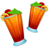 Margarita BocaClips by O2COOL, Beach Towel Holders, Clips, Set of two, Beach, Patio or Pool Accessories, Portable Towel Clips, Chip Clips, Secure Clips, Assorted Styles