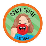 Crave Coffee Flavored Coffee Variety Pack, Compatible with 2.0 K-Cup Brewers, 100 Count