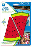 Margarita BocaClips by O2COOL, Beach Towel Holders, Clips, Set of two, Beach, Patio or Pool Accessories, Portable Towel Clips, Chip Clips, Secure Clips, Assorted Styles