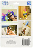 Margarita BocaClips by O2COOL, Beach Towel Holders, Clips, Set of two, Beach, Patio or Pool Accessories, Portable Towel Clips, Chip Clips, Secure Clips, Assorted Styles