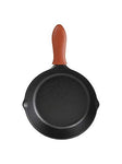 Lodge 12 Inch Cast Iron Skillet. Pre-Seasoned Cast Iron Skillet with Red Silicone Hot Handle Holder.