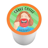 Crave Coffee Flavored Coffee Variety Pack, Compatible with 2.0 K-Cup Brewers, 100 Count