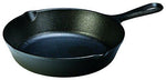 Lodge 12 Inch Cast Iron Skillet. Pre-Seasoned Cast Iron Skillet with Red Silicone Hot Handle Holder.