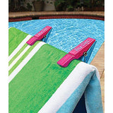 Margarita BocaClips by O2COOL, Beach Towel Holders, Clips, Set of two, Beach, Patio or Pool Accessories, Portable Towel Clips, Chip Clips, Secure Clips, Assorted Styles