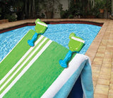 Margarita BocaClips by O2COOL, Beach Towel Holders, Clips, Set of two, Beach, Patio or Pool Accessories, Portable Towel Clips, Chip Clips, Secure Clips, Assorted Styles